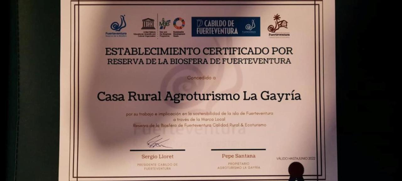 Agroturismo La Gayria Tiscamanita 外观 照片